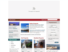 Tablet Screenshot of budvaproperty.net